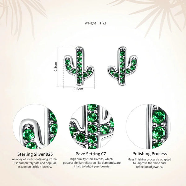 Cactus Earrings